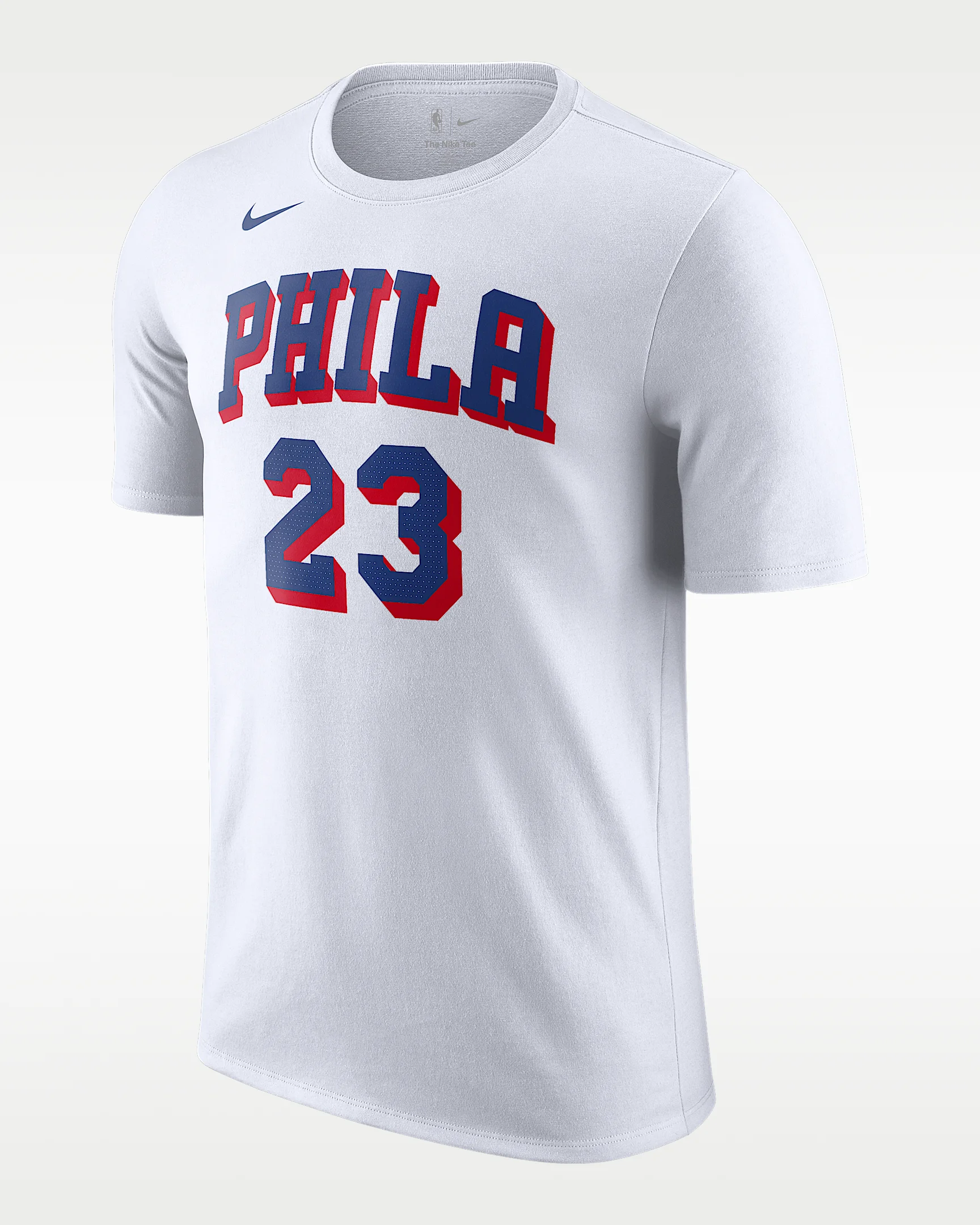 Philadelphia 76ers LeBron James Men's NBA Essential T-Shirt - 1
