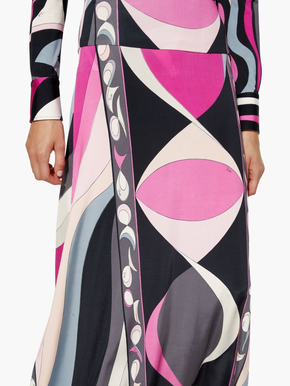 onde-print skirt - 5