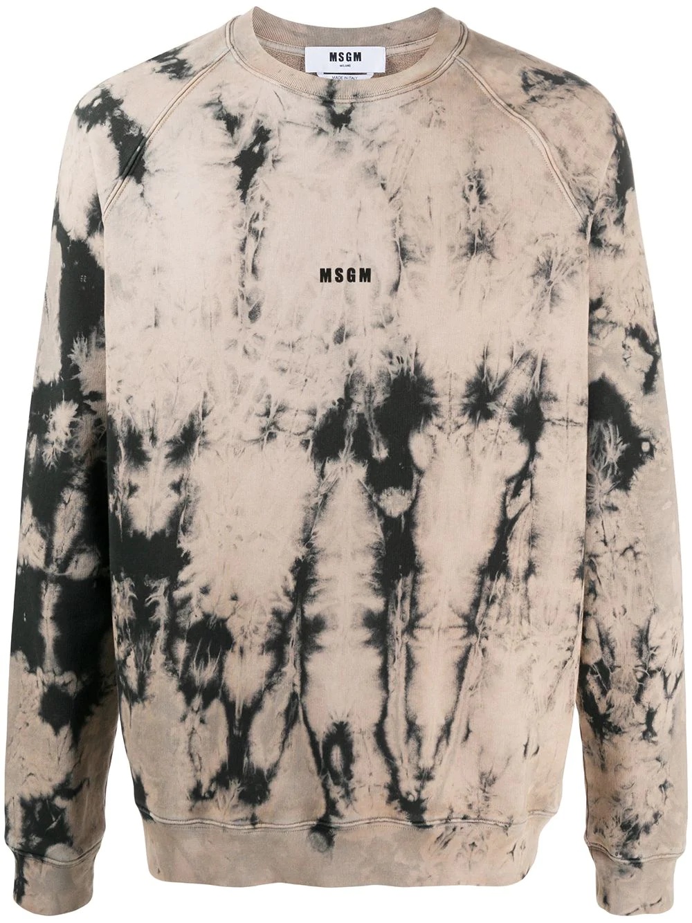 tie-dye print sweatshirt  - 1