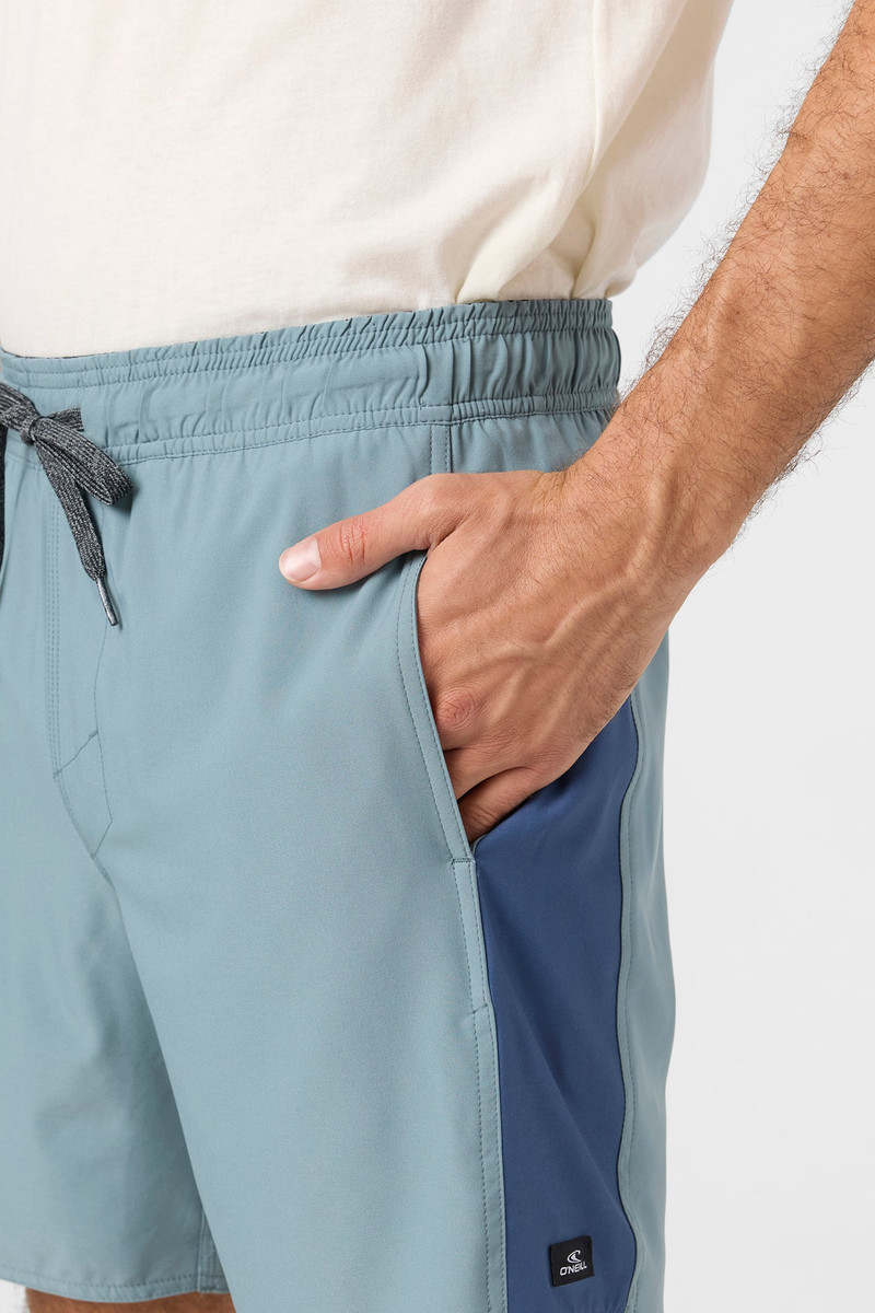 Perform Light Tech Panel Lined Elastic Waist 17" Hybrid Shorts 5