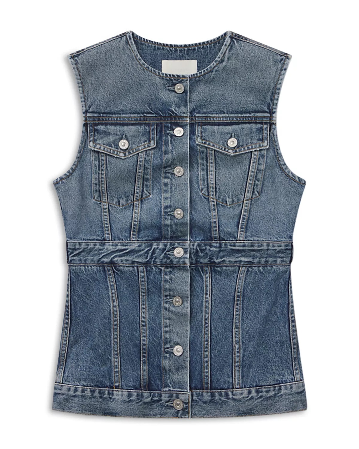 Idalene Denim Vest - 10