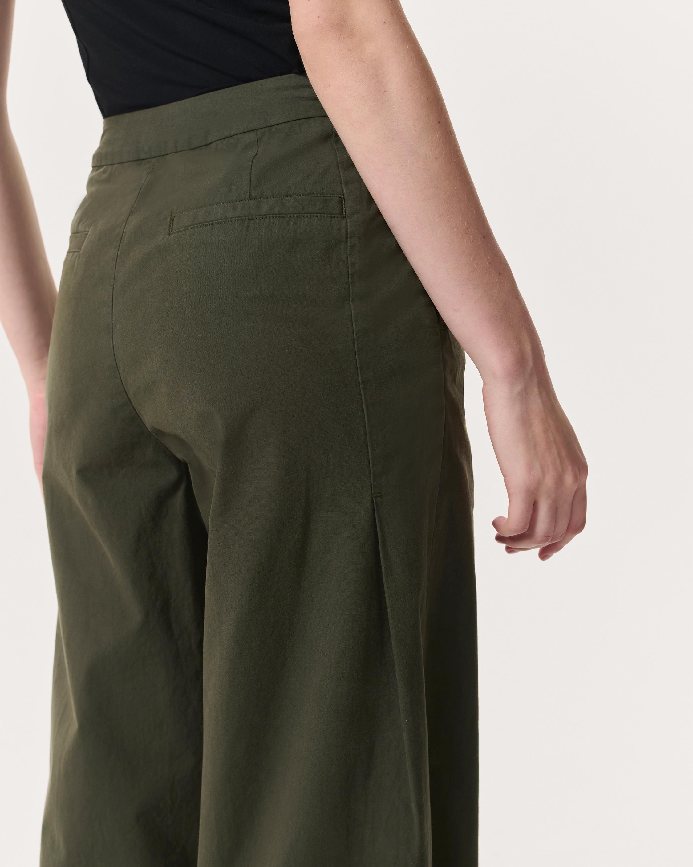 Kiana Cotton Flare Pants - 4