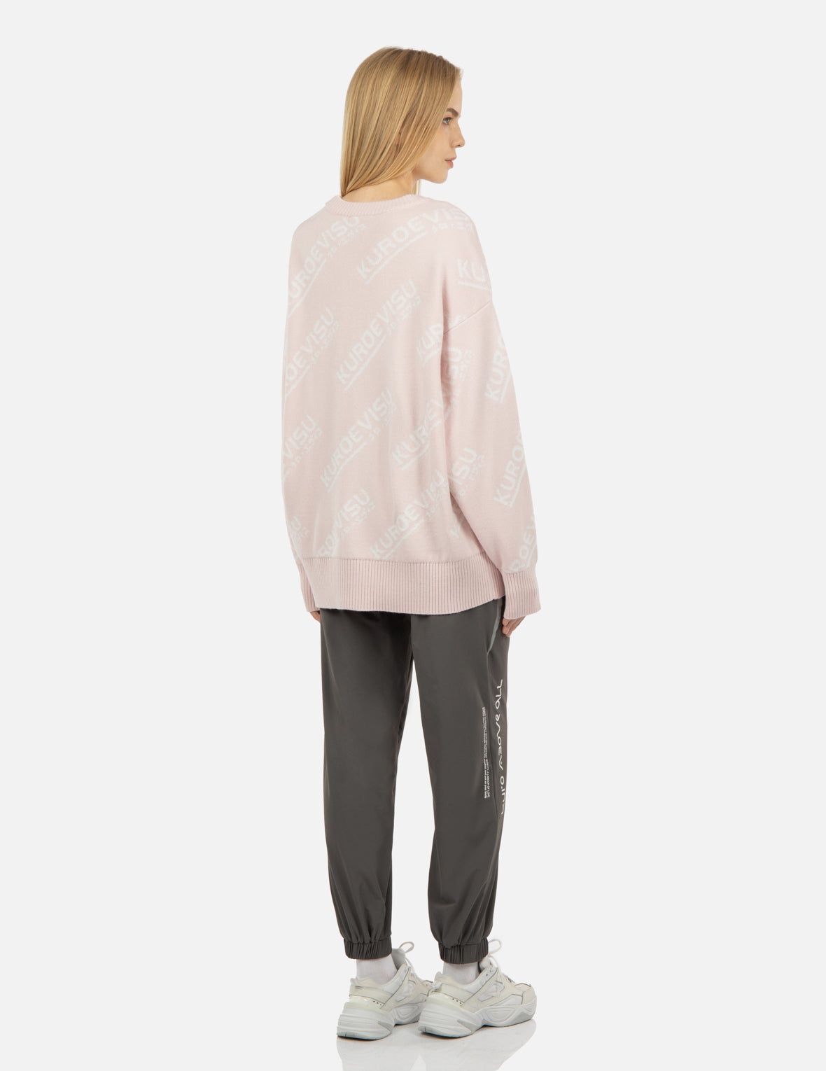 Monogram Intarsia Turtle Neck Sweater - 4