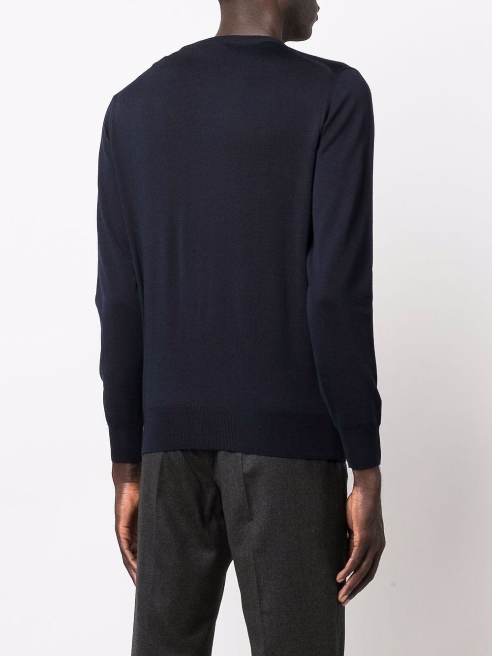 crew neck merino sweatshirt - 4