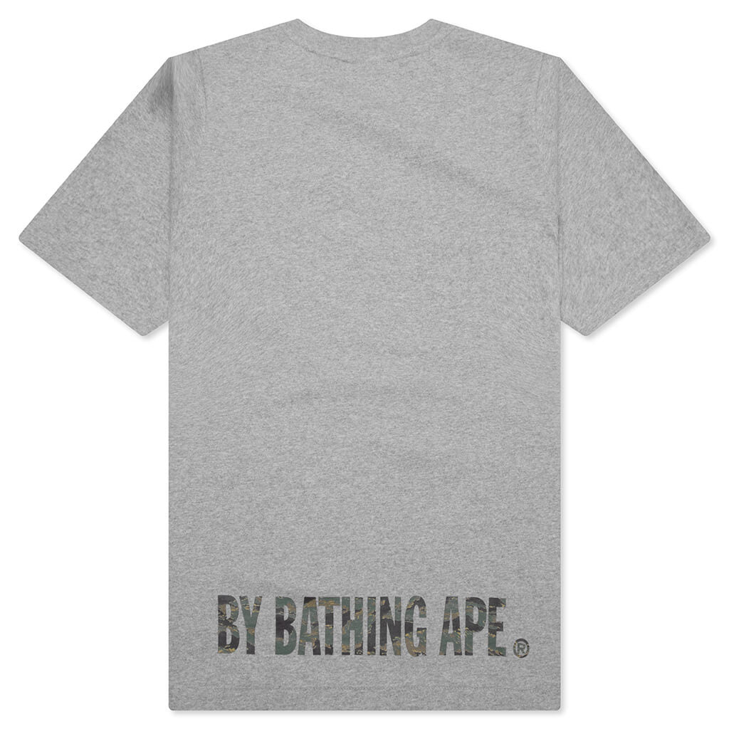 WOMEN'S APE ON BAPESTA TEE - GREY/GREEN - 2