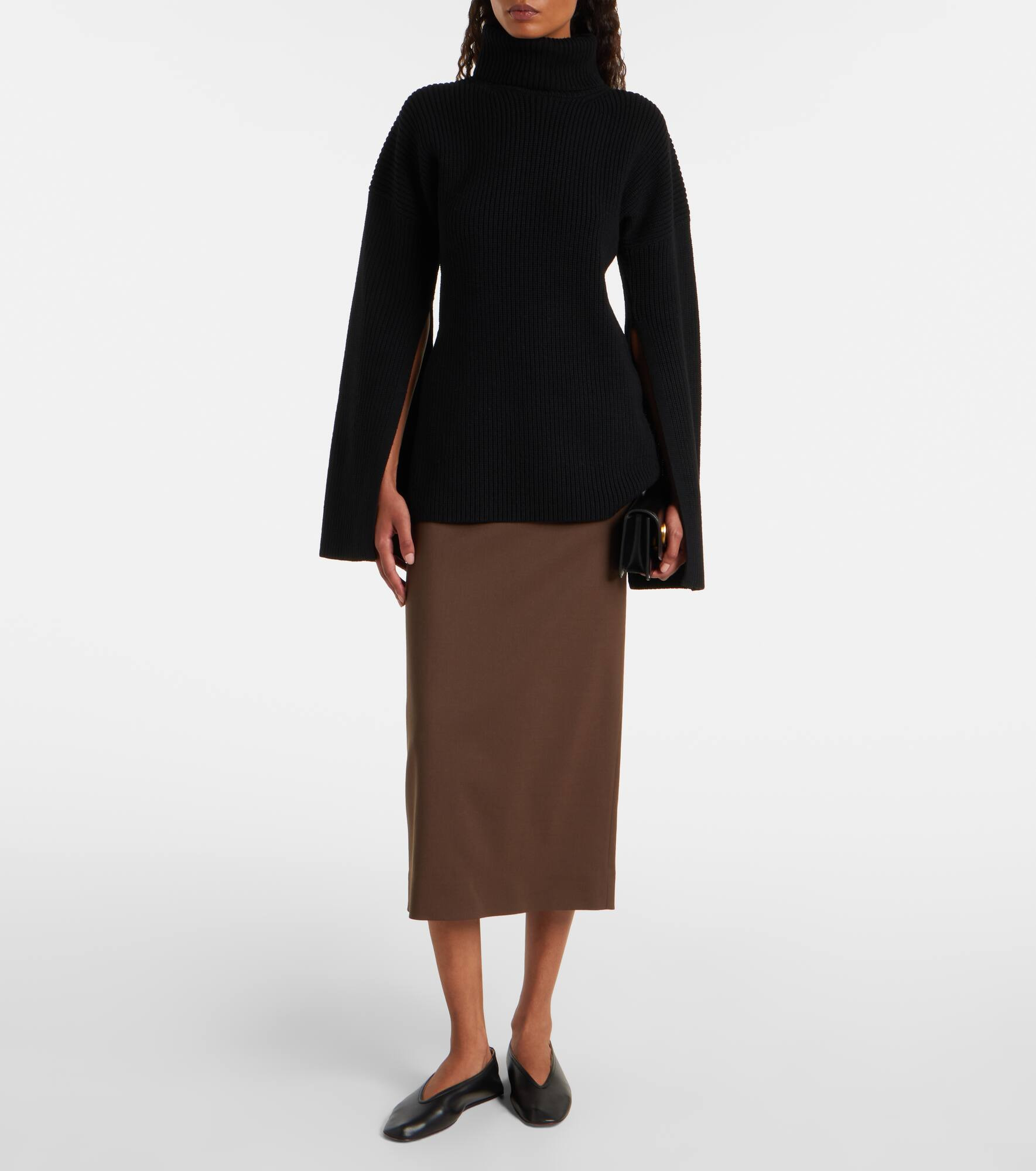 Alrose high-rise midi skirt - 2