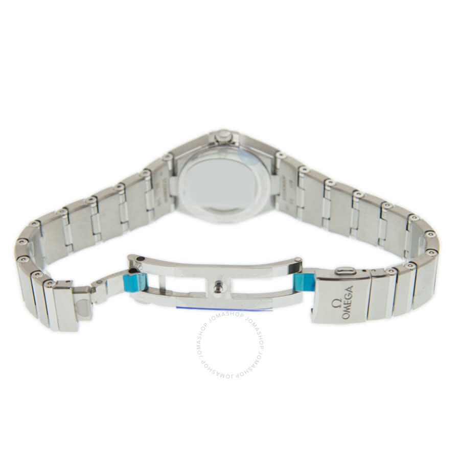Omega Constellation Manhattan Quartz Diamond Silver Dial Ladies Watch 131.15.25.60.52.001 - 6