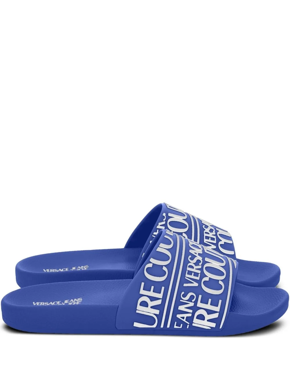 logo-embossed slides - 1