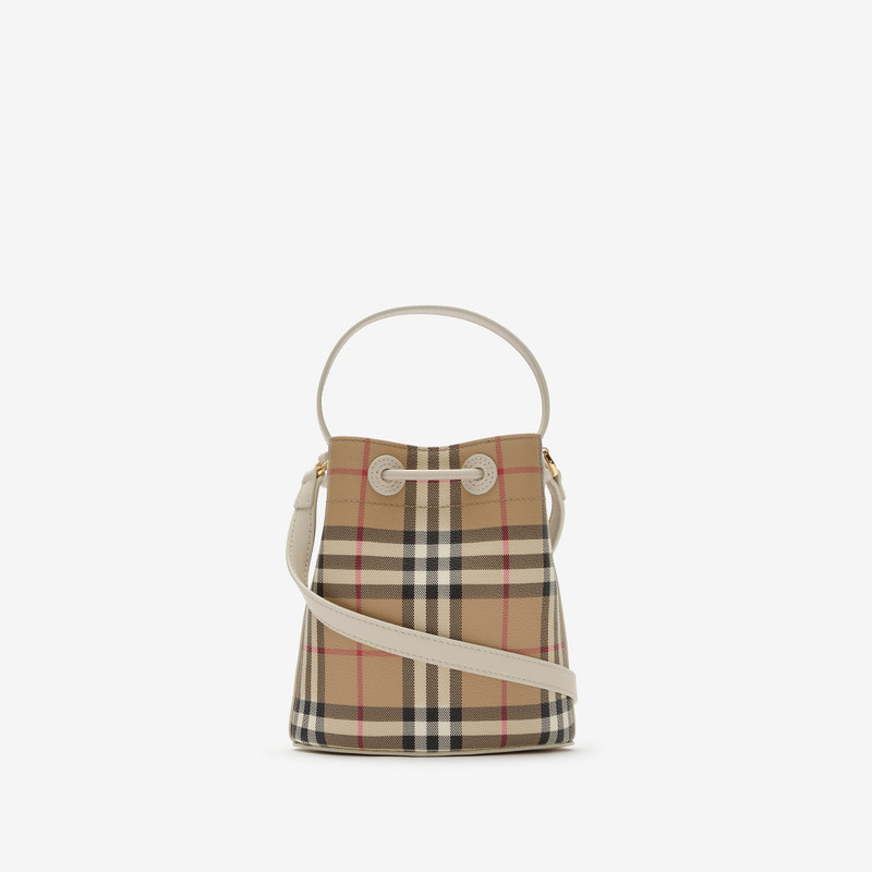 Burberry Mini Check Bucket Bag outlook