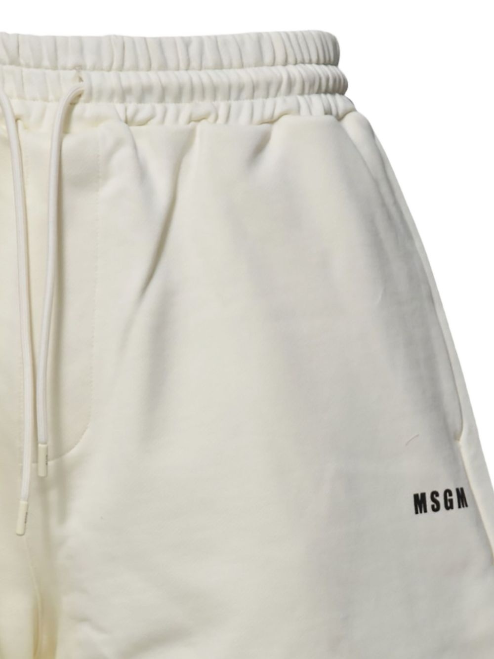 cotton track shorts - 3