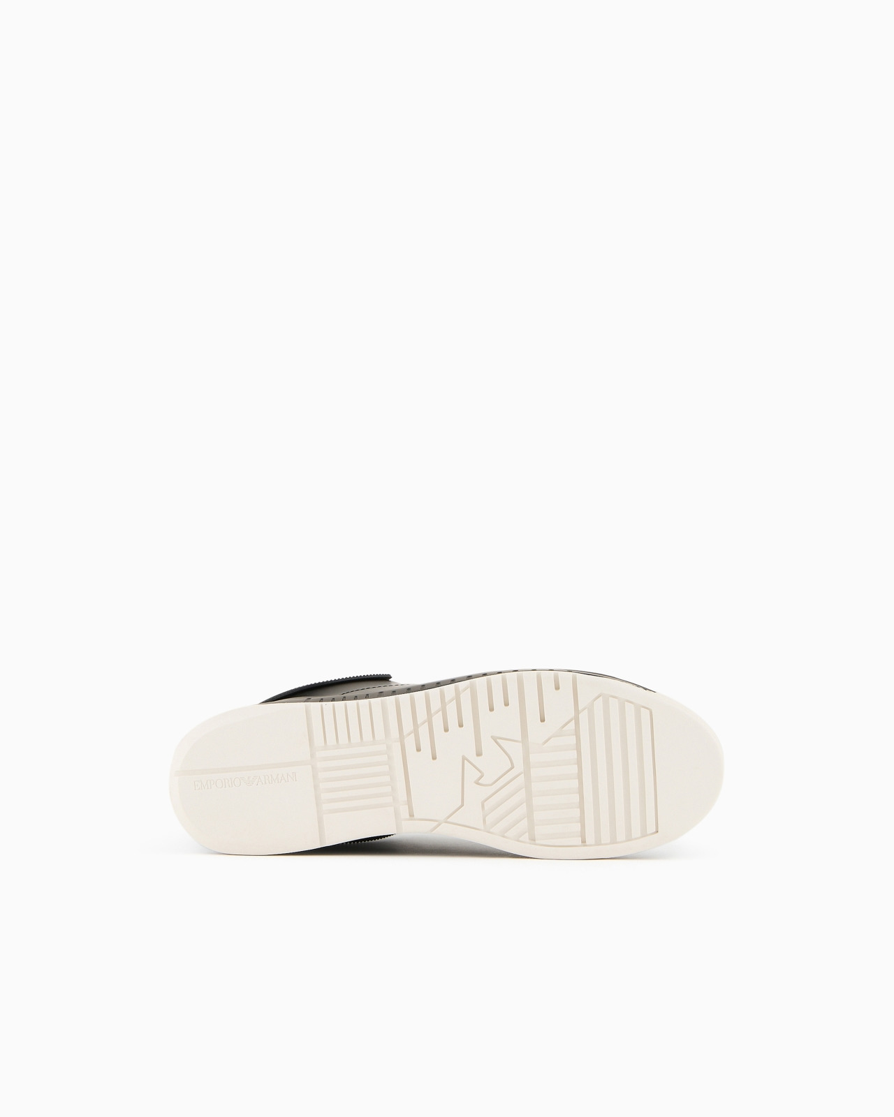 Leather sneakers with rubber back knurled sole - 6