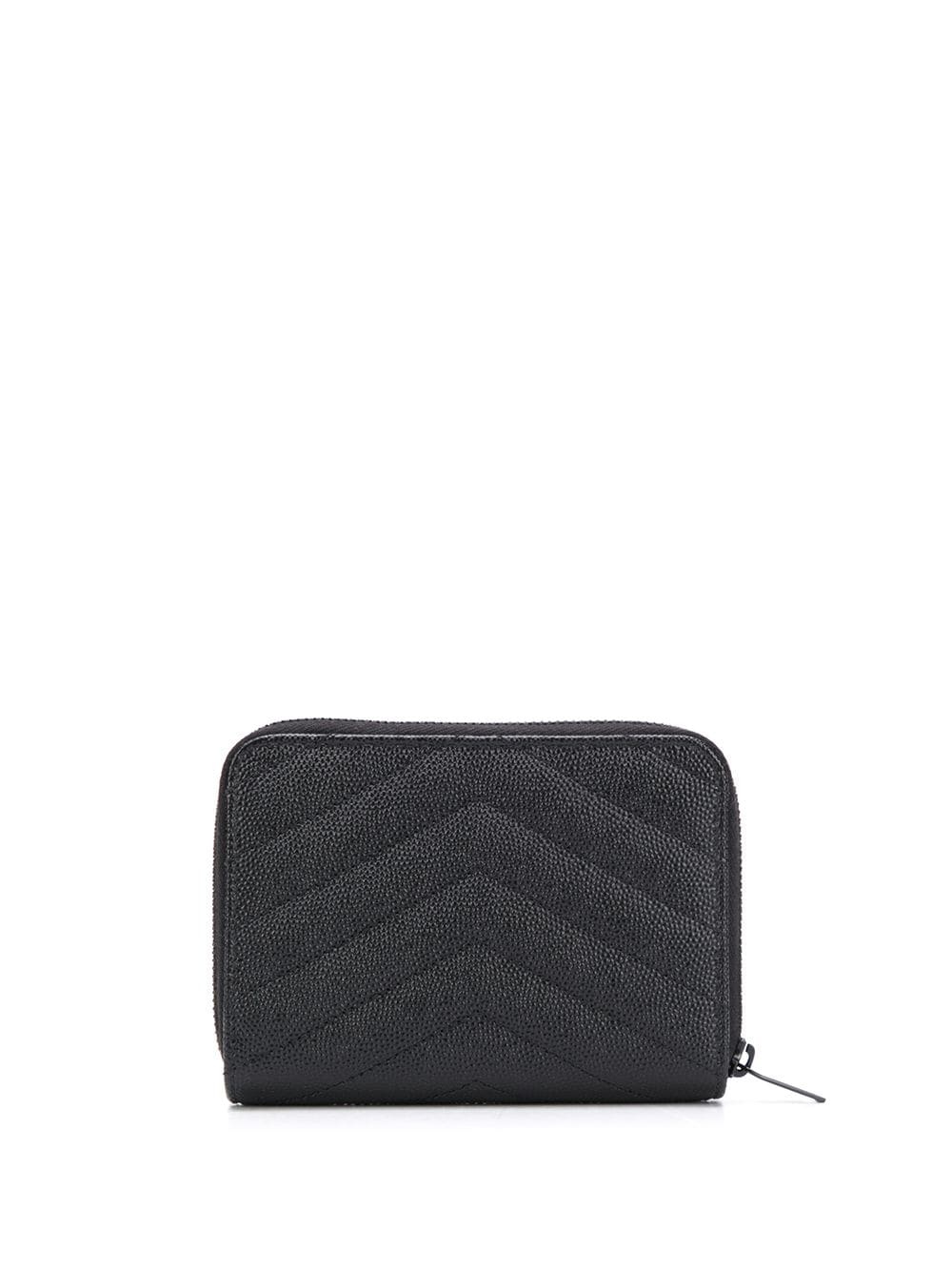 monogram zip-around wallet - 2