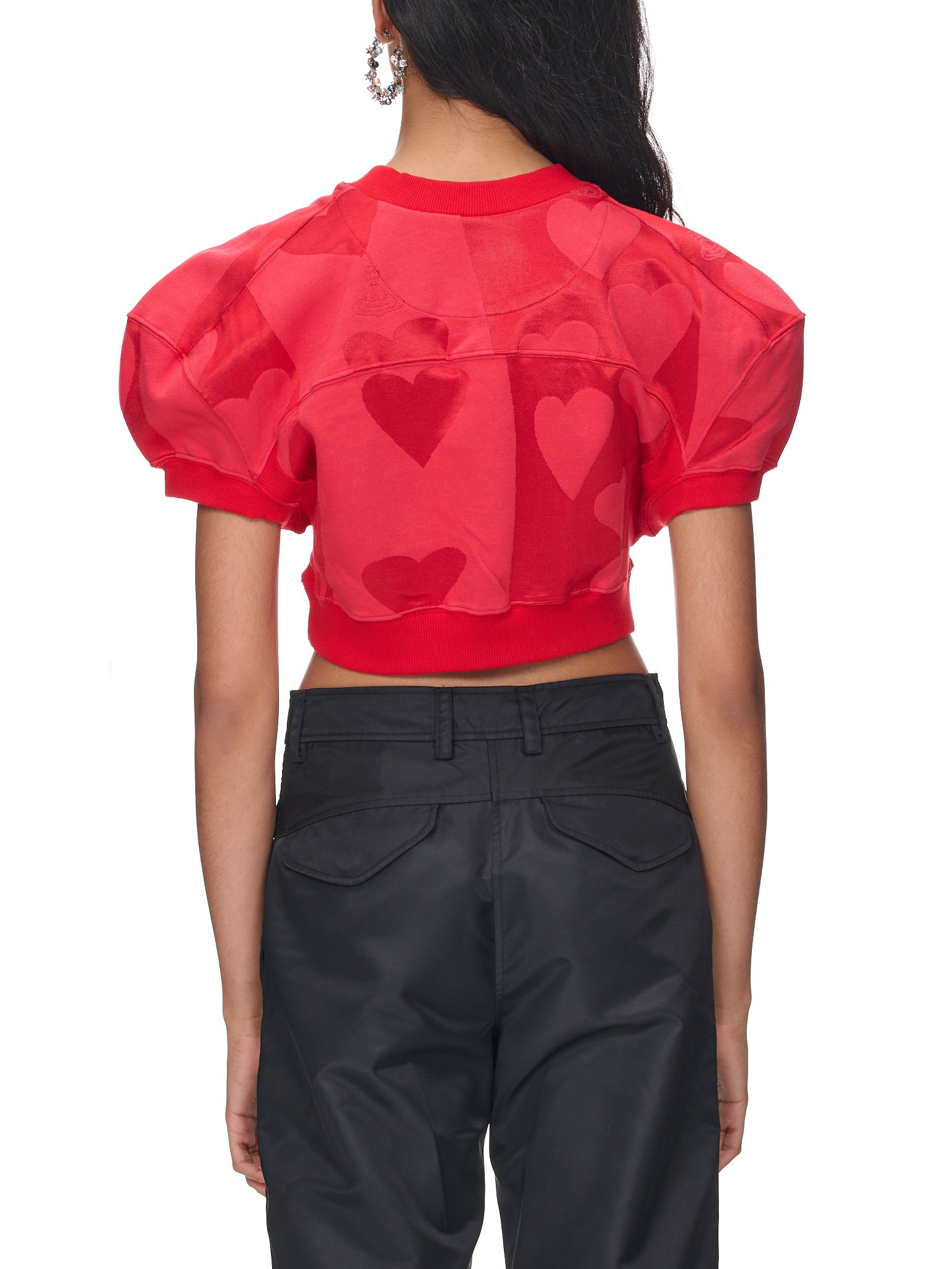 Cropped Hearts Top - 3