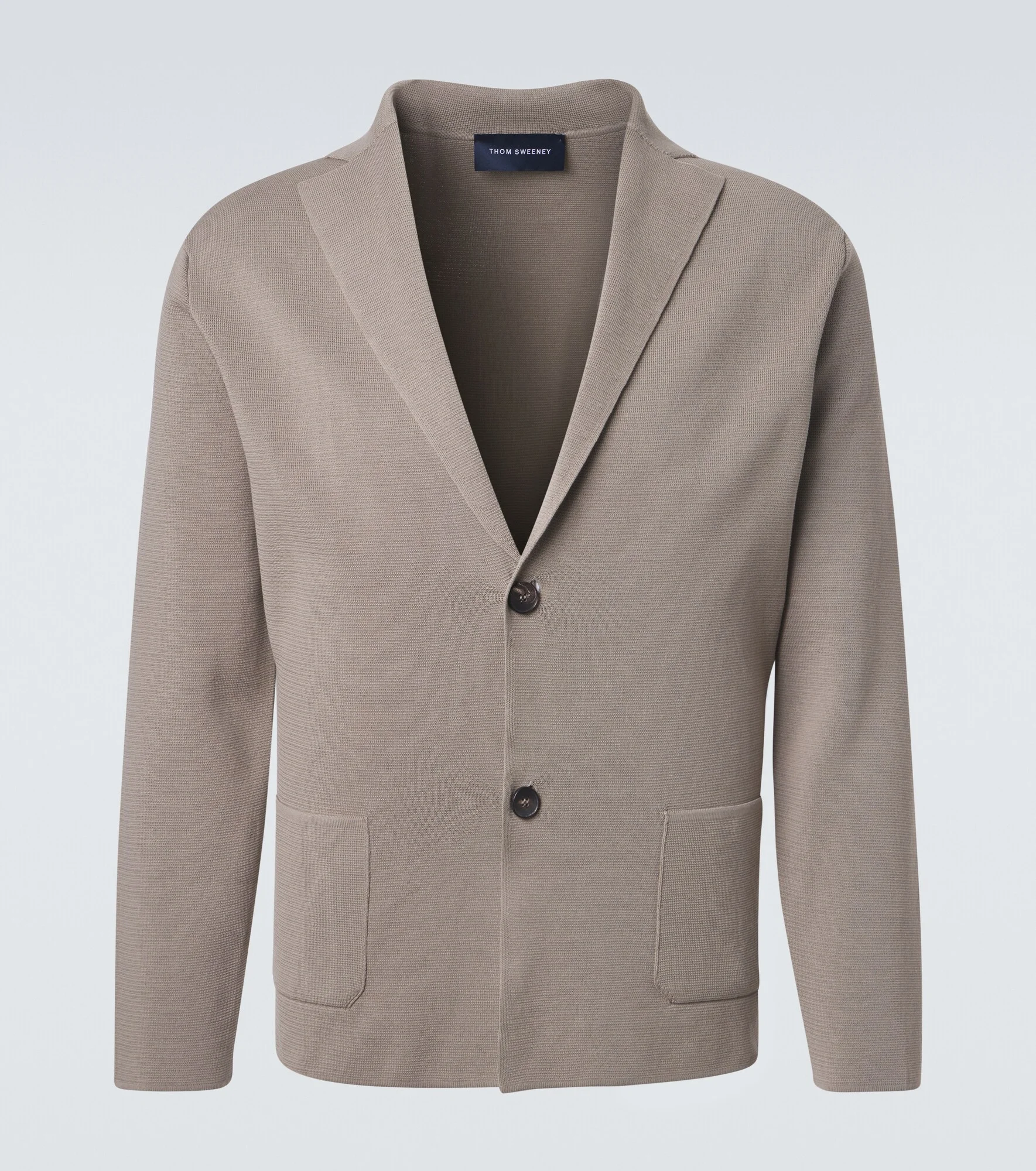 Cotton crêpe blazer - 1