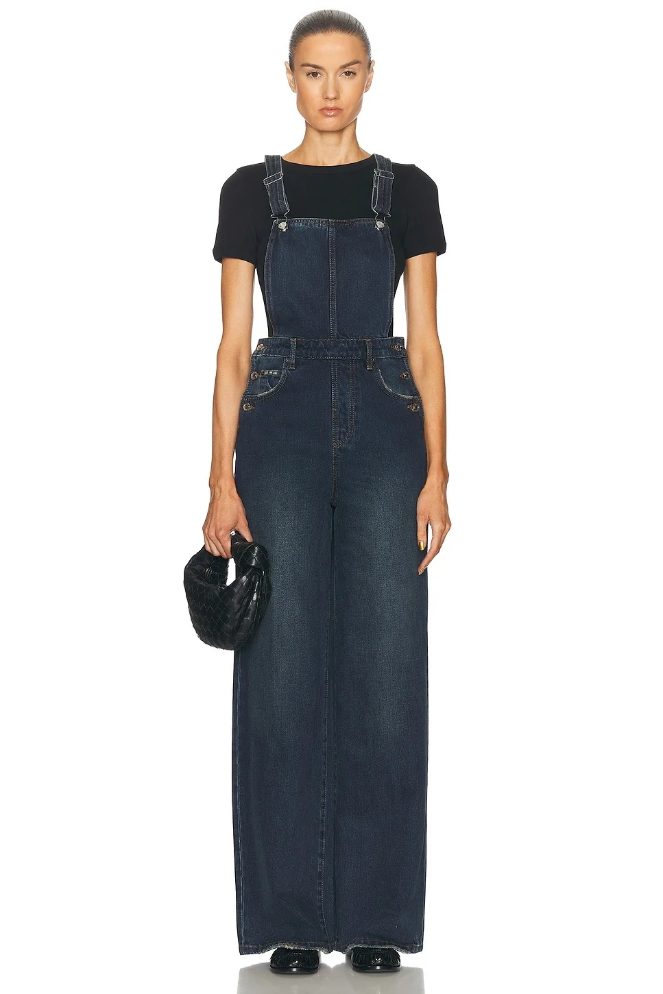 Sadie Wide Leg Overalls - 1