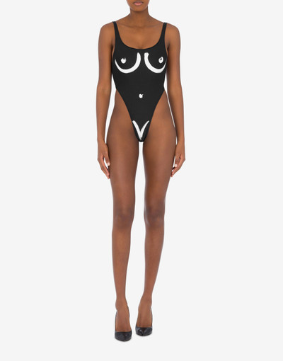 Moschino BODY PRINT SWIMSUIT outlook