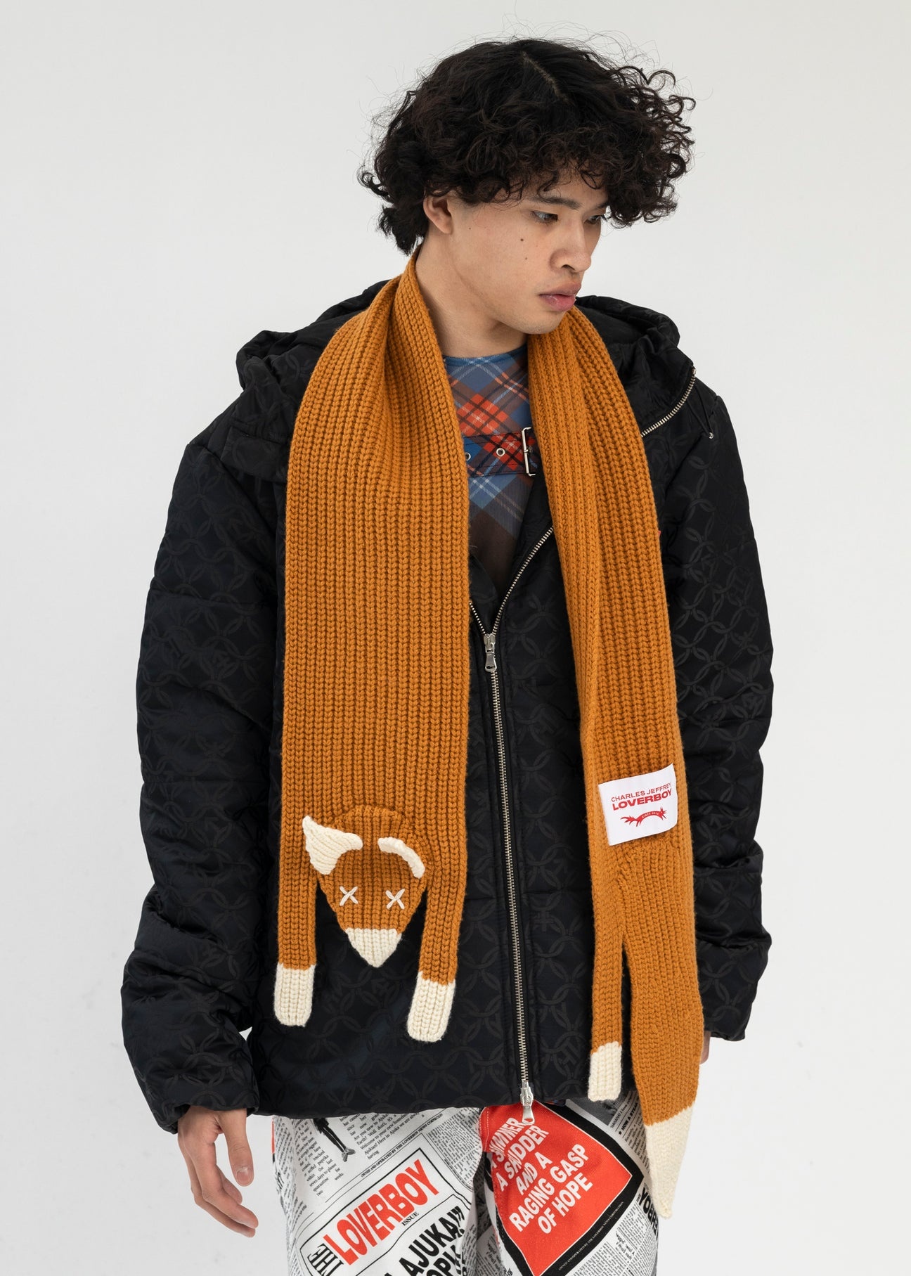 FOX ANIMAL SCARF - 2