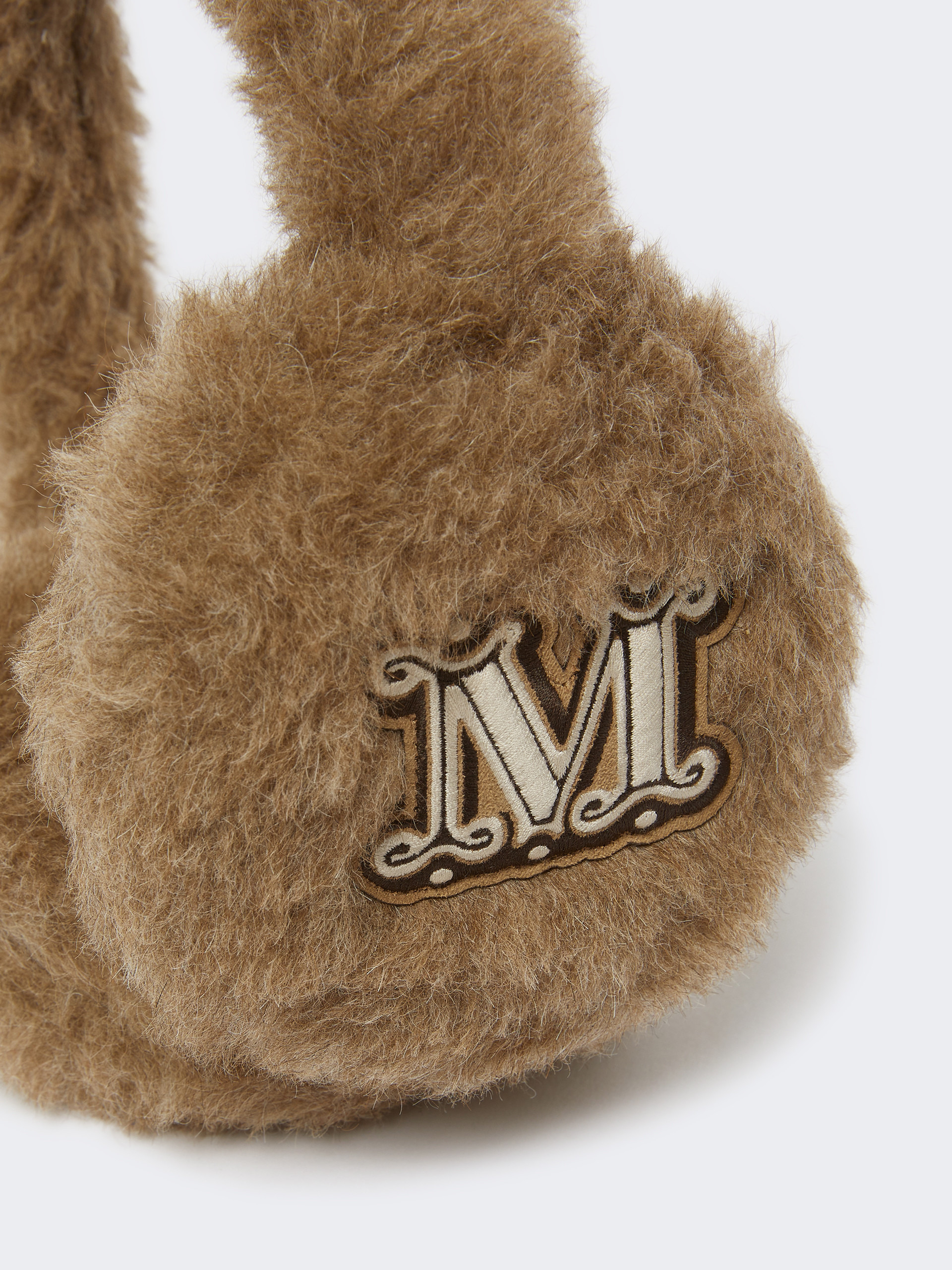 MUFFY4 Alpaca and cashmere Teddy fabric earmuffs - 3