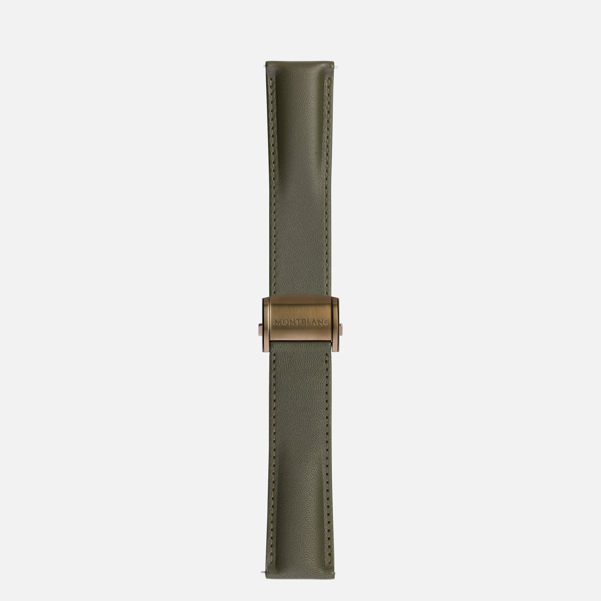 Khaki Leather Strap - 1