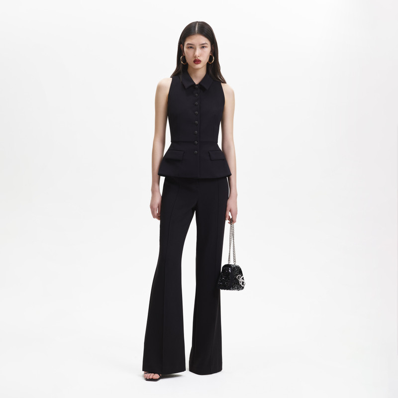 Black Tailored Jumpsuit 1