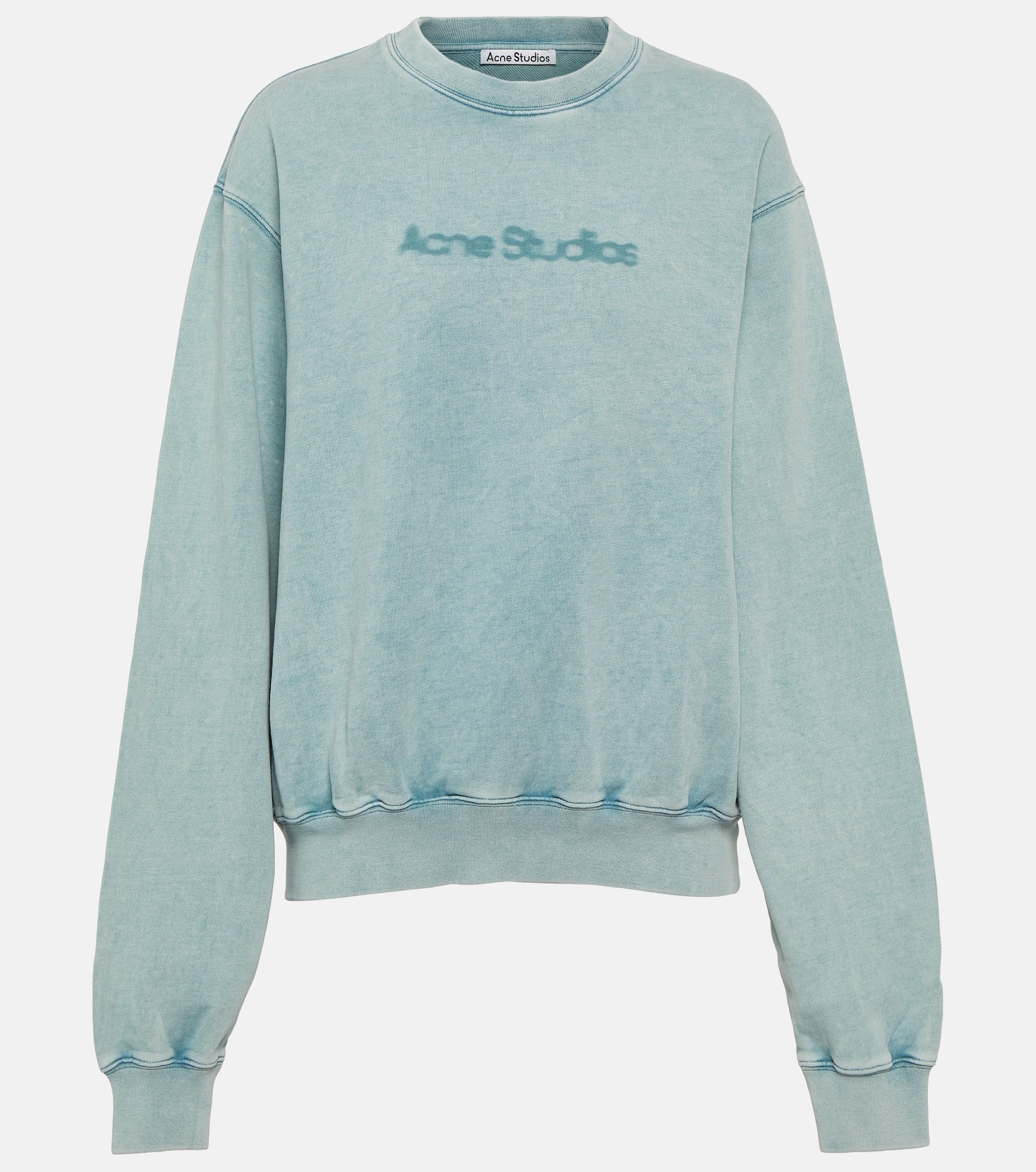 Logo cotton jersey sweatshirt - 1