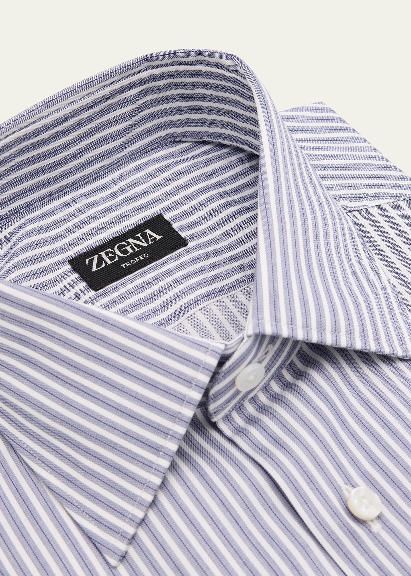 Men's Trofeo Cotton Multi-Stripe Dress Shirt - 2