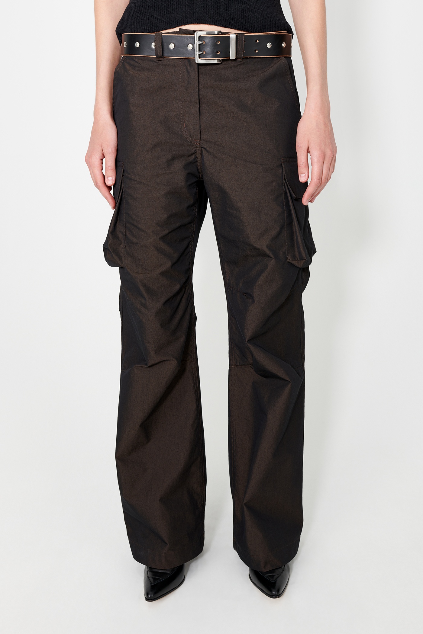 Peak Trouser Black High Twist Solaro - 3