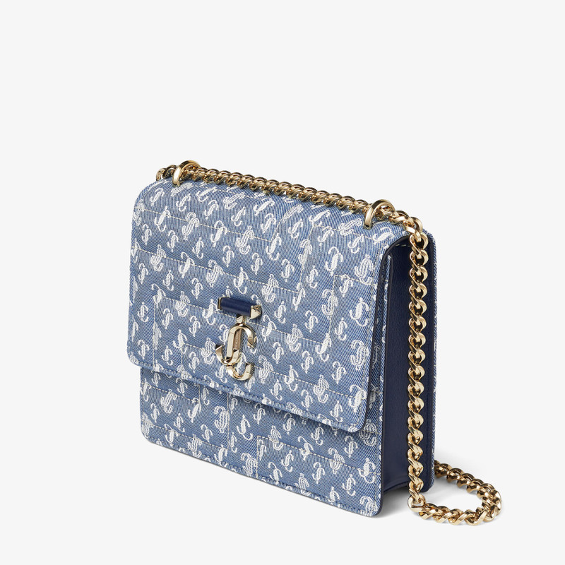 Varenne Quad
Denim Quilted JC Monogram Shoulder Bag 6