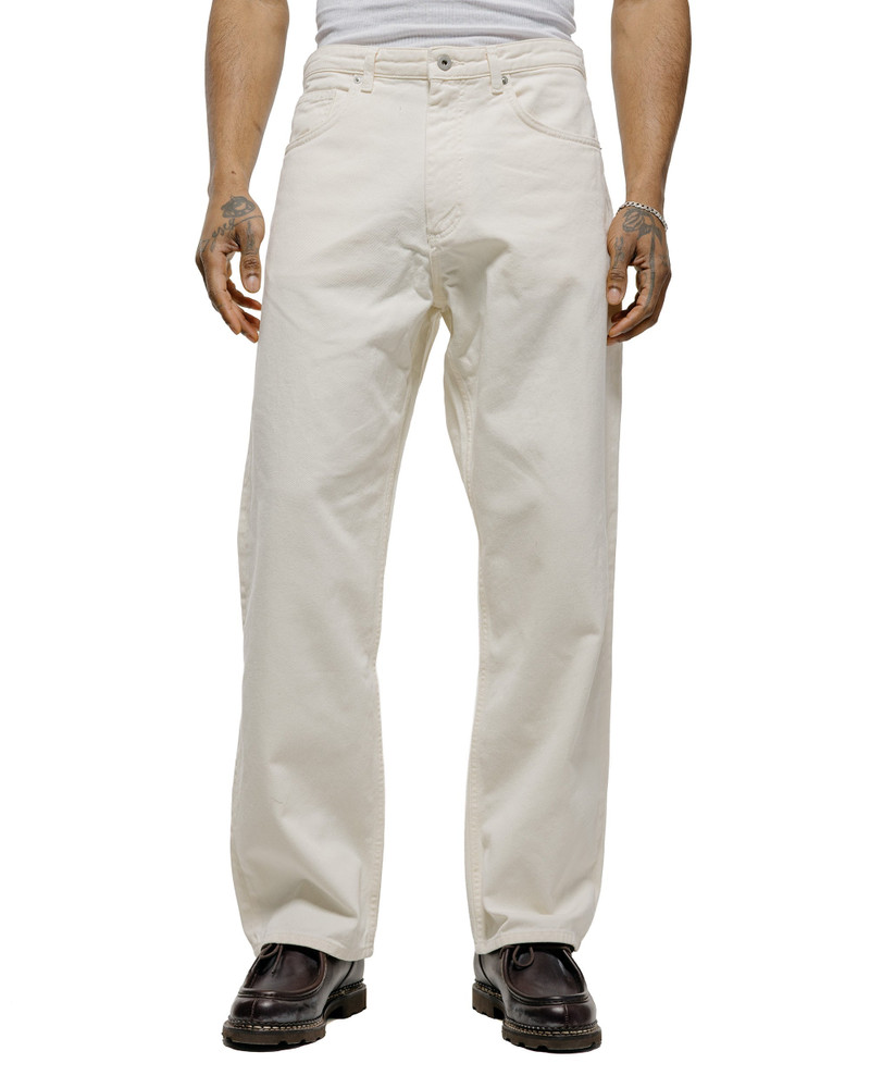 NORSE PROJECTS Korshavn Relaxed 5 Pocket Heavy Twill Natural Ecru outlook