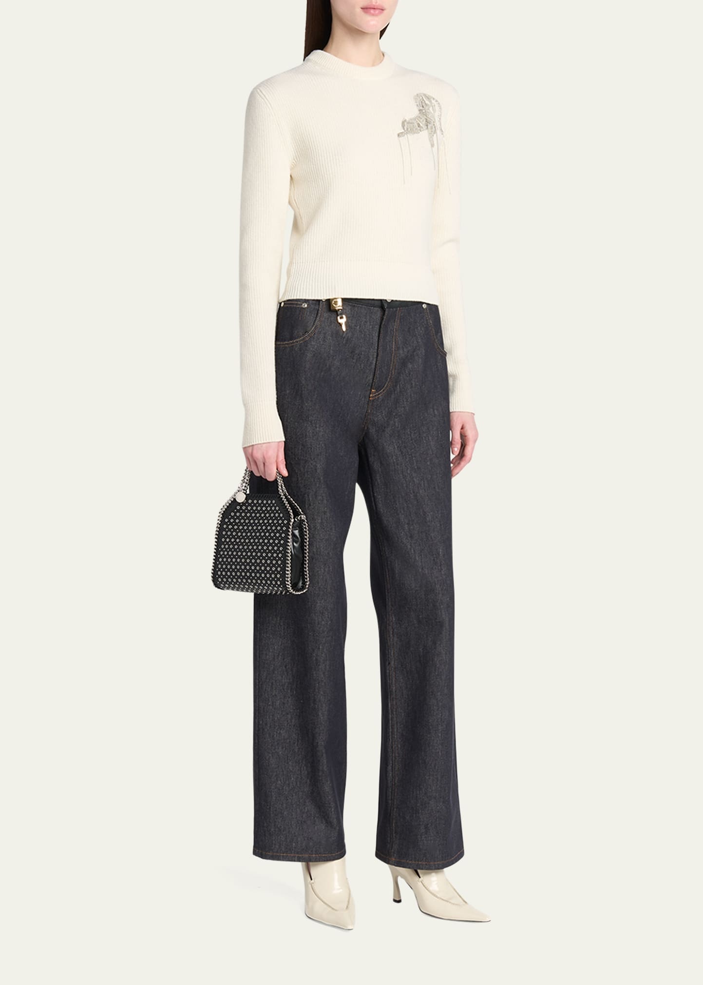 Falabella Tiny Eyelet Alter Mat Bag - 6