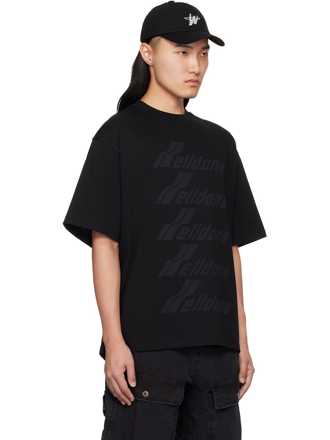 Black Front Logo T-shirt - 2