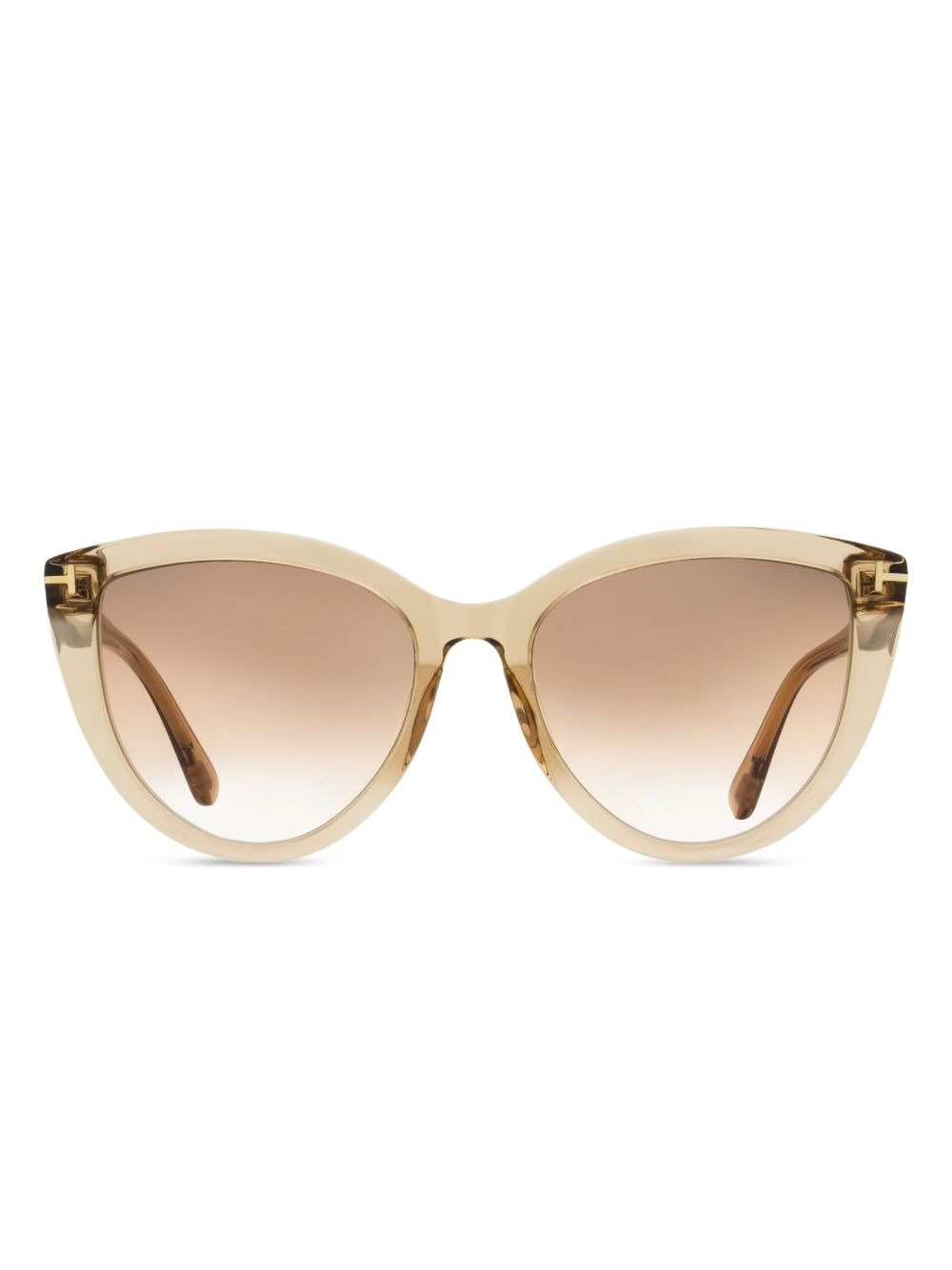 cat-eye teacup frame sunglasses - 1