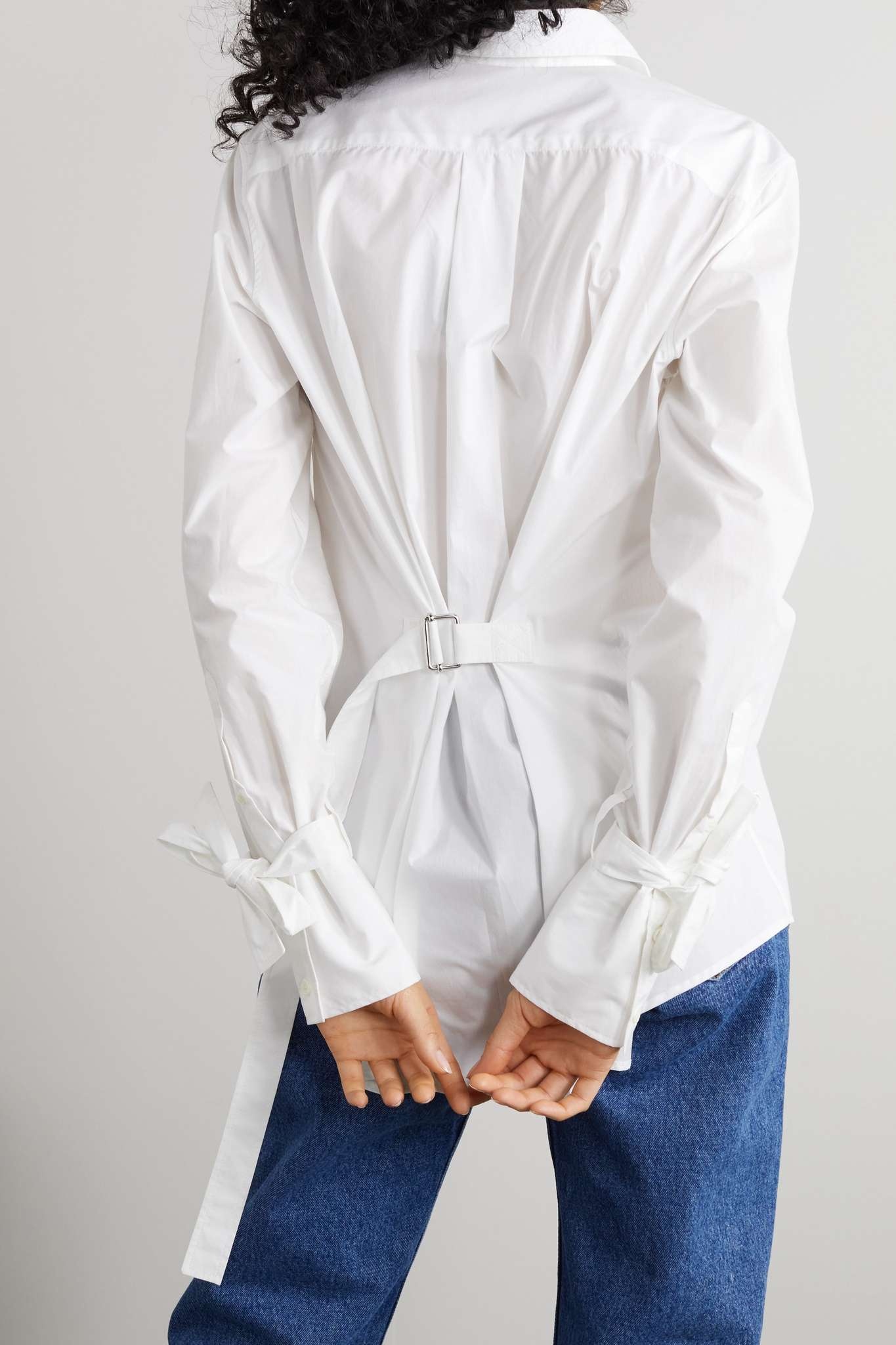 Cotton-poplin shirt - 3