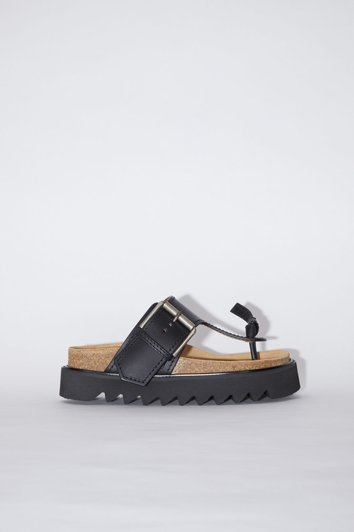 Platform sandals - Black - 1