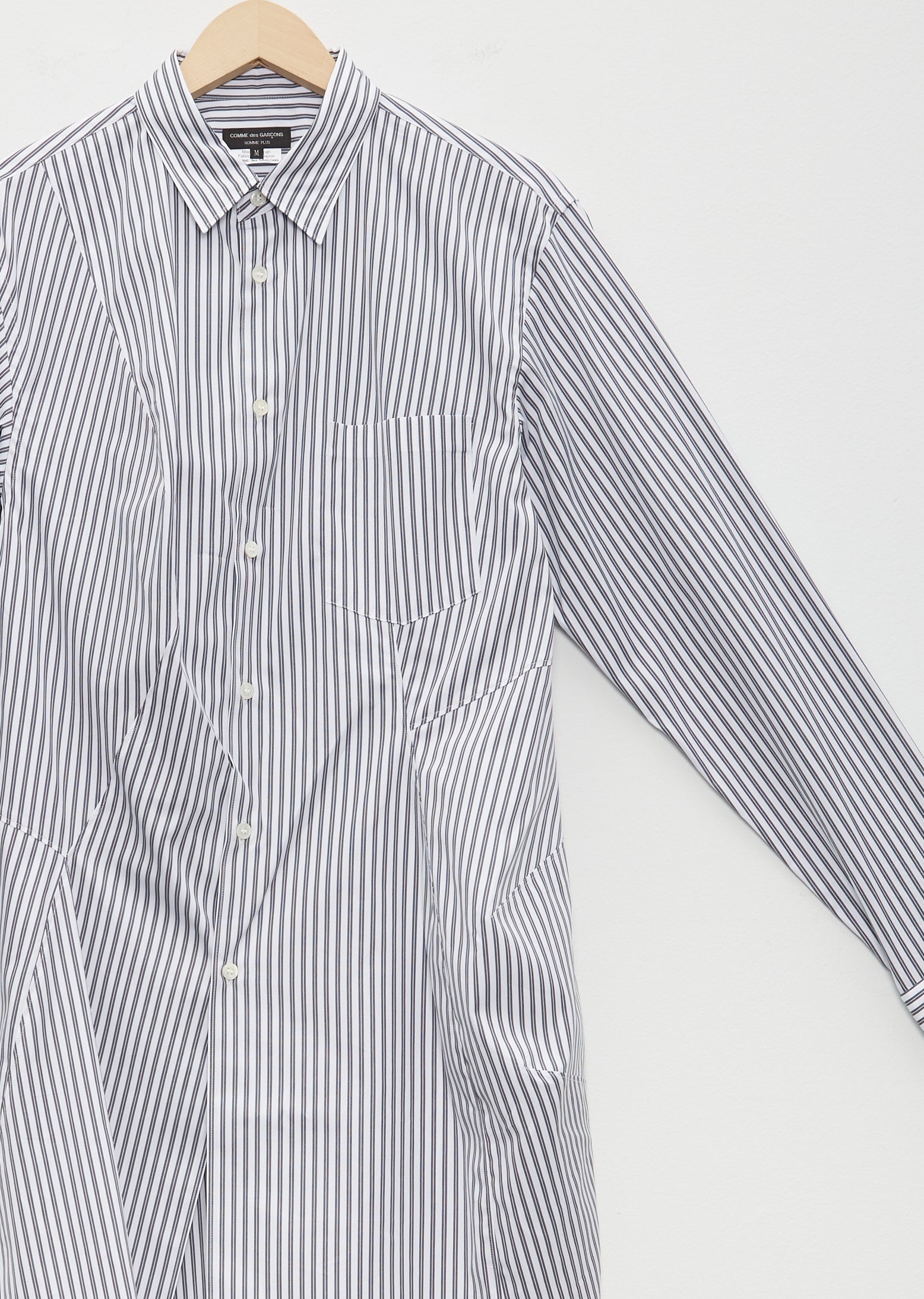 Broad Stripe Cotton Shirt - 2