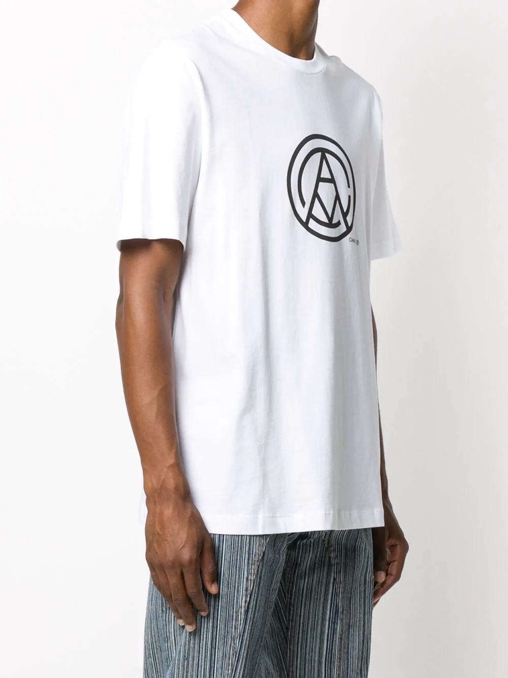 logo print T-shirt - 3