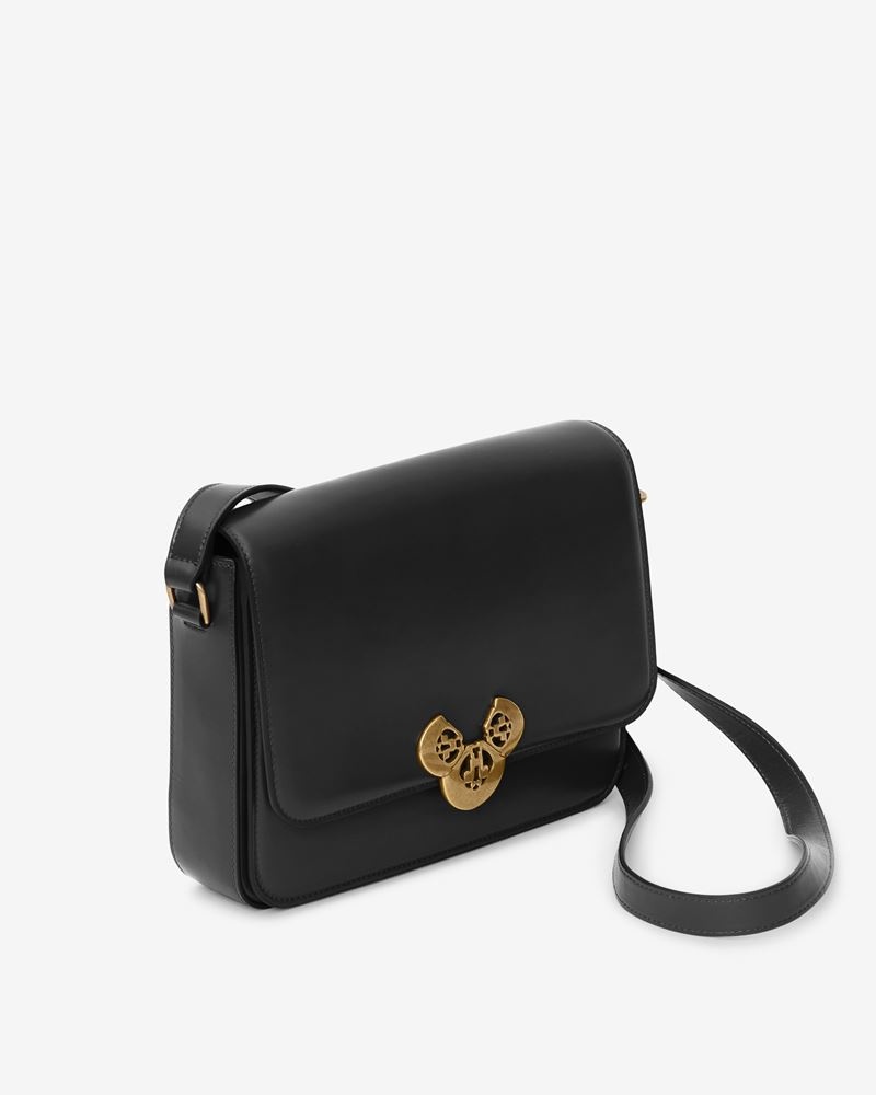 ELDA LEATHER CROSSBODY BAG - 5