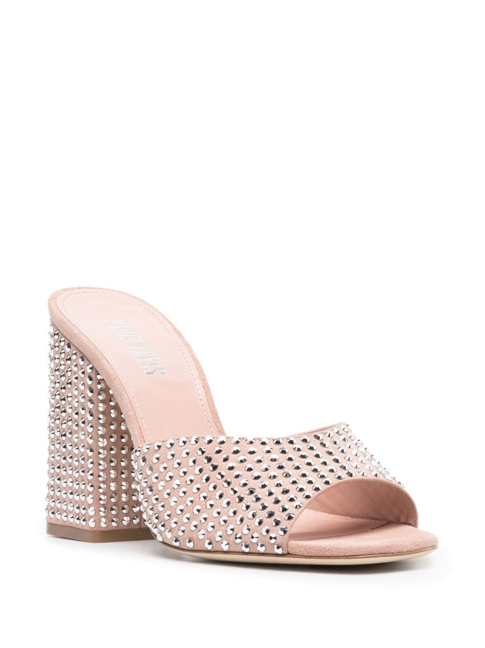 Holly Anja 100mm suede mules - 2