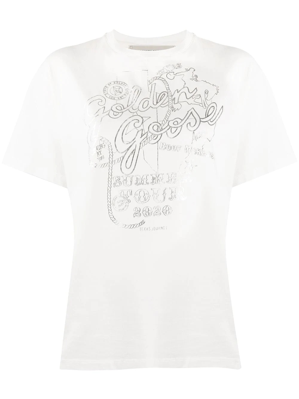 Golden Tour print T-shirt - 1