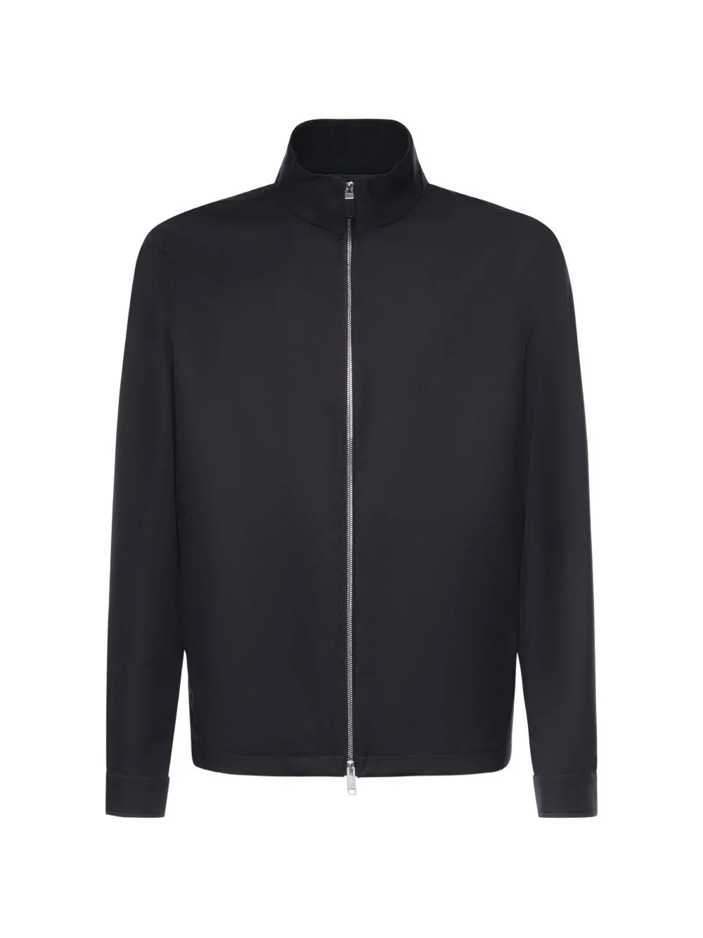 zip collar jacket - 1