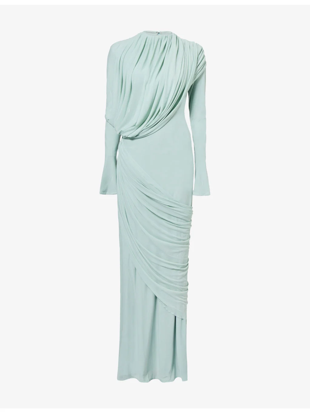 Donna Draped Stretch-Jersey Maxi Dress - 1