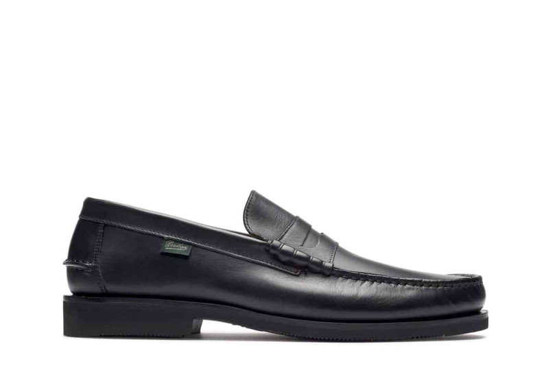 Brighton Black Silk - Rubber Sole 1