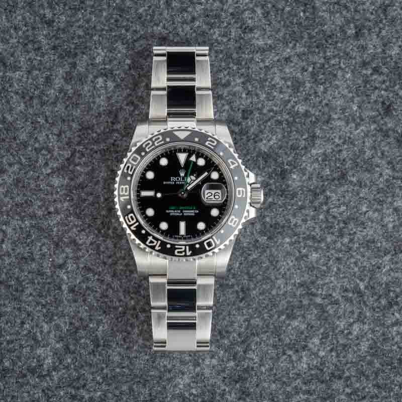 Pre-owned Rolex GMT-Master II 116710 Black Dial - 5