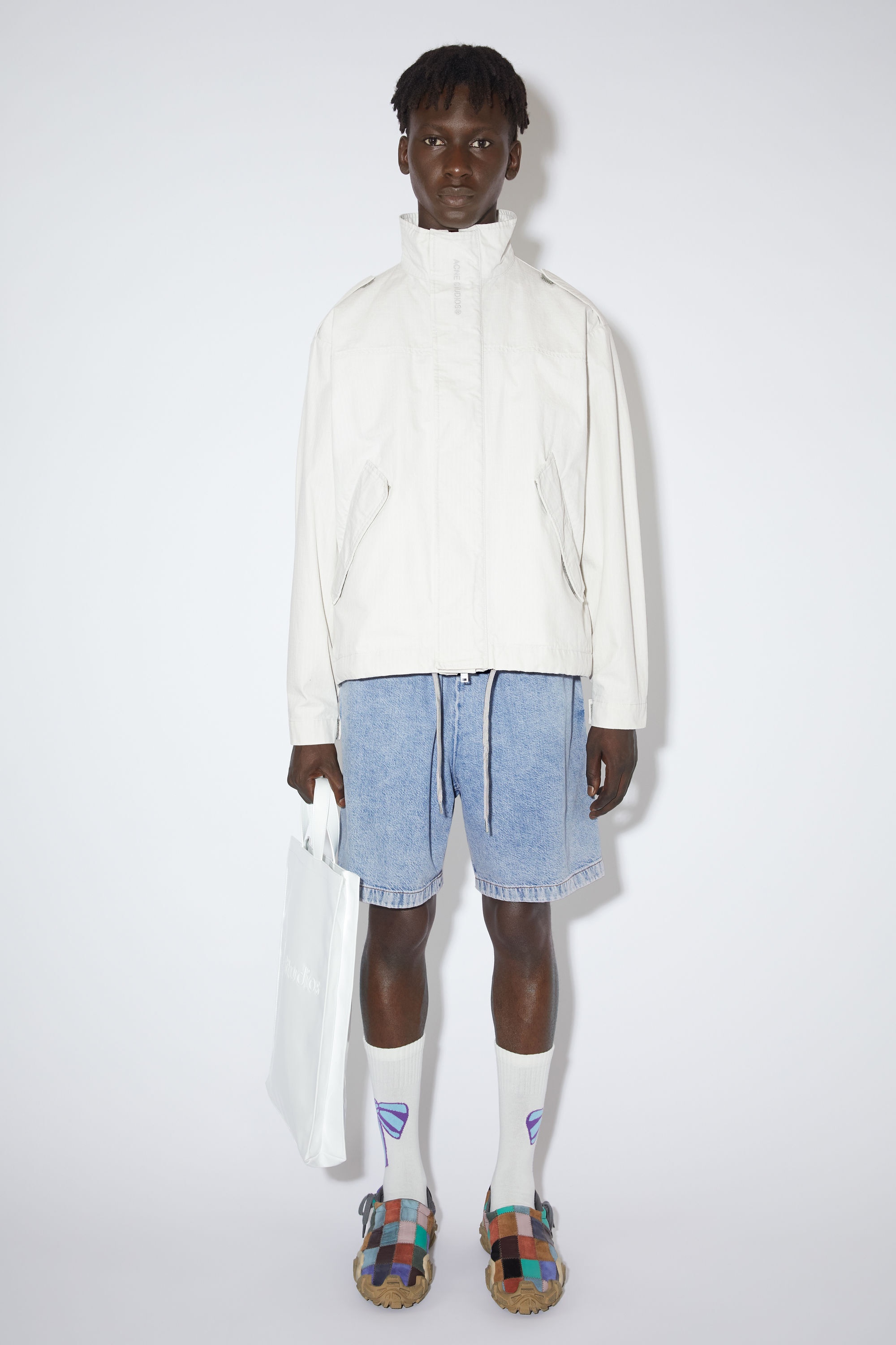 Ripstop jacket - Fog grey - 2