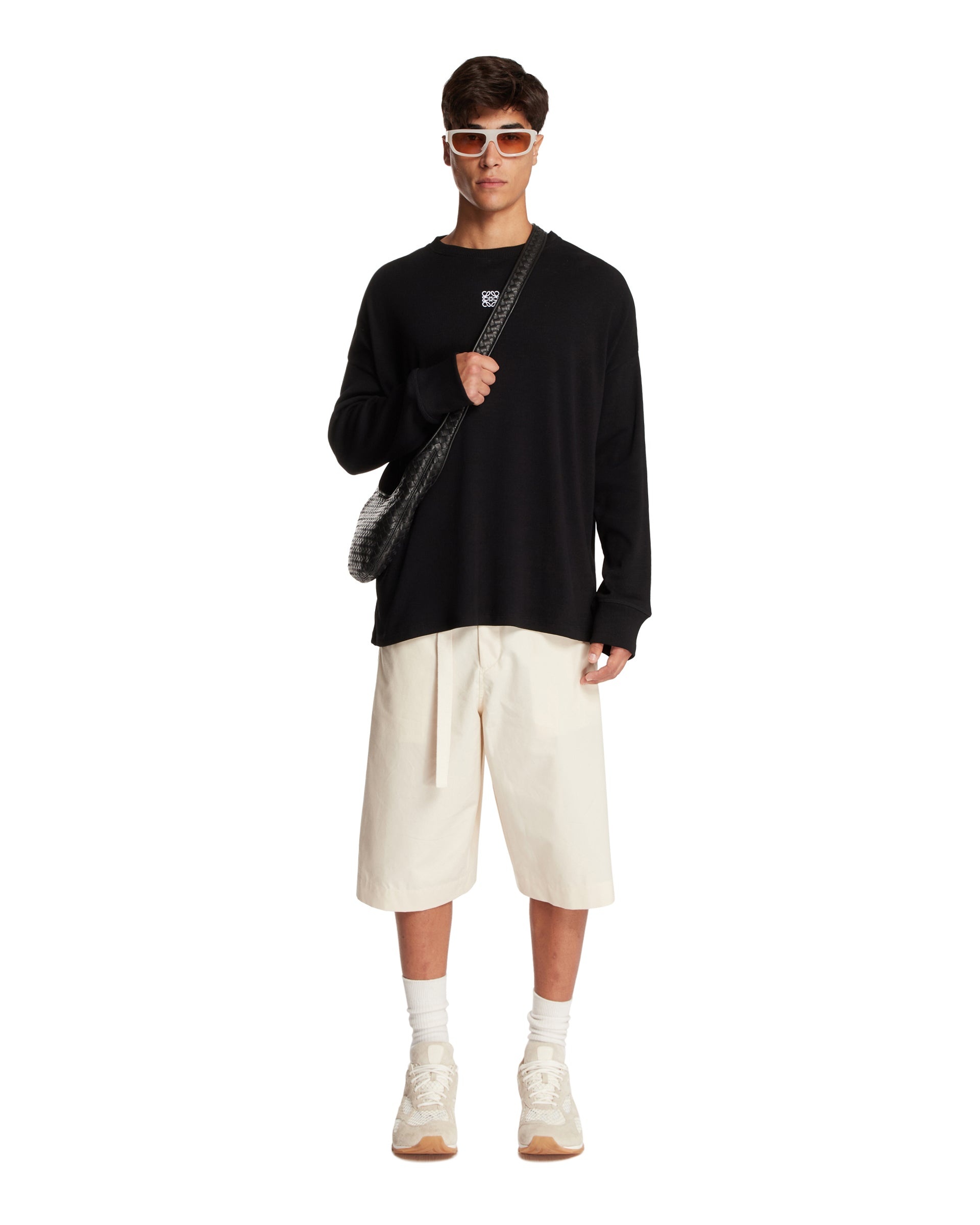 Black Anagram Long-Sleeve T-Shirt - 2