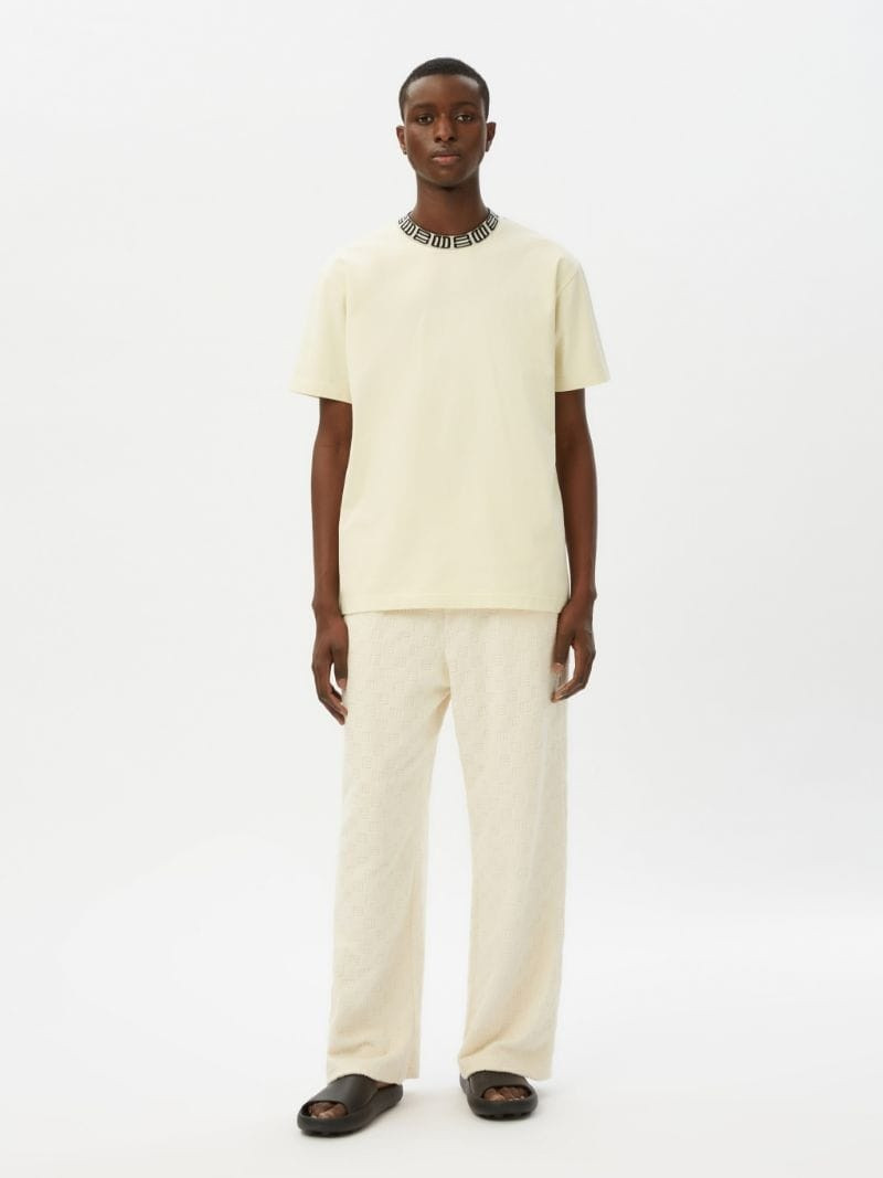 Ambush MONOGRAM RIB COLLAR T-SHIRT outlook