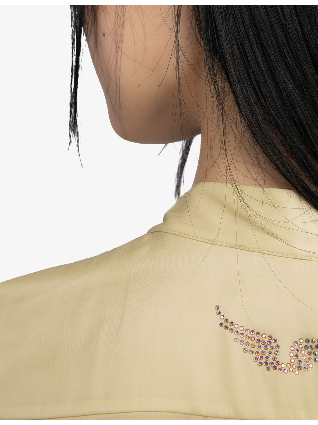 Tulba Tie-Neck Satin Shirt - 6