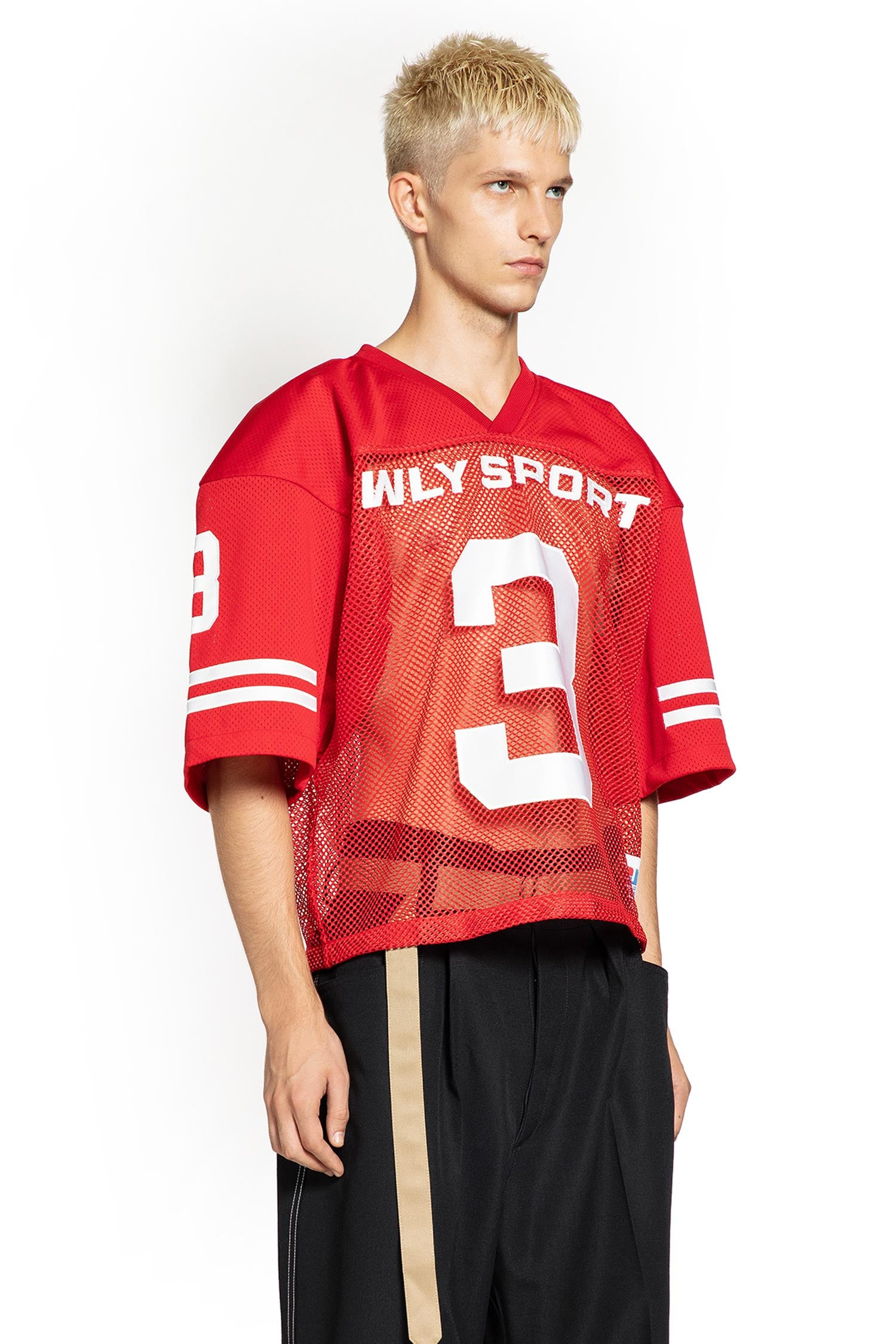 Willy Chavarria Man Red T-shirts & Tank Tops - 2