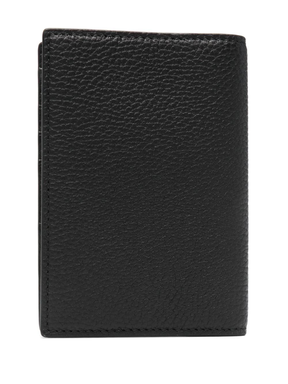 logo-lettering passport case - 2