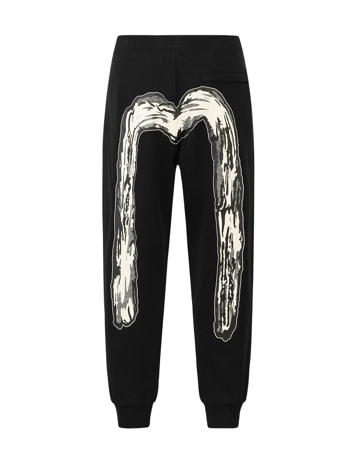SEAGULL AND HANDBRUSHED DAICOCK PRINT REGULAR FIT SWEATPANTS - 8